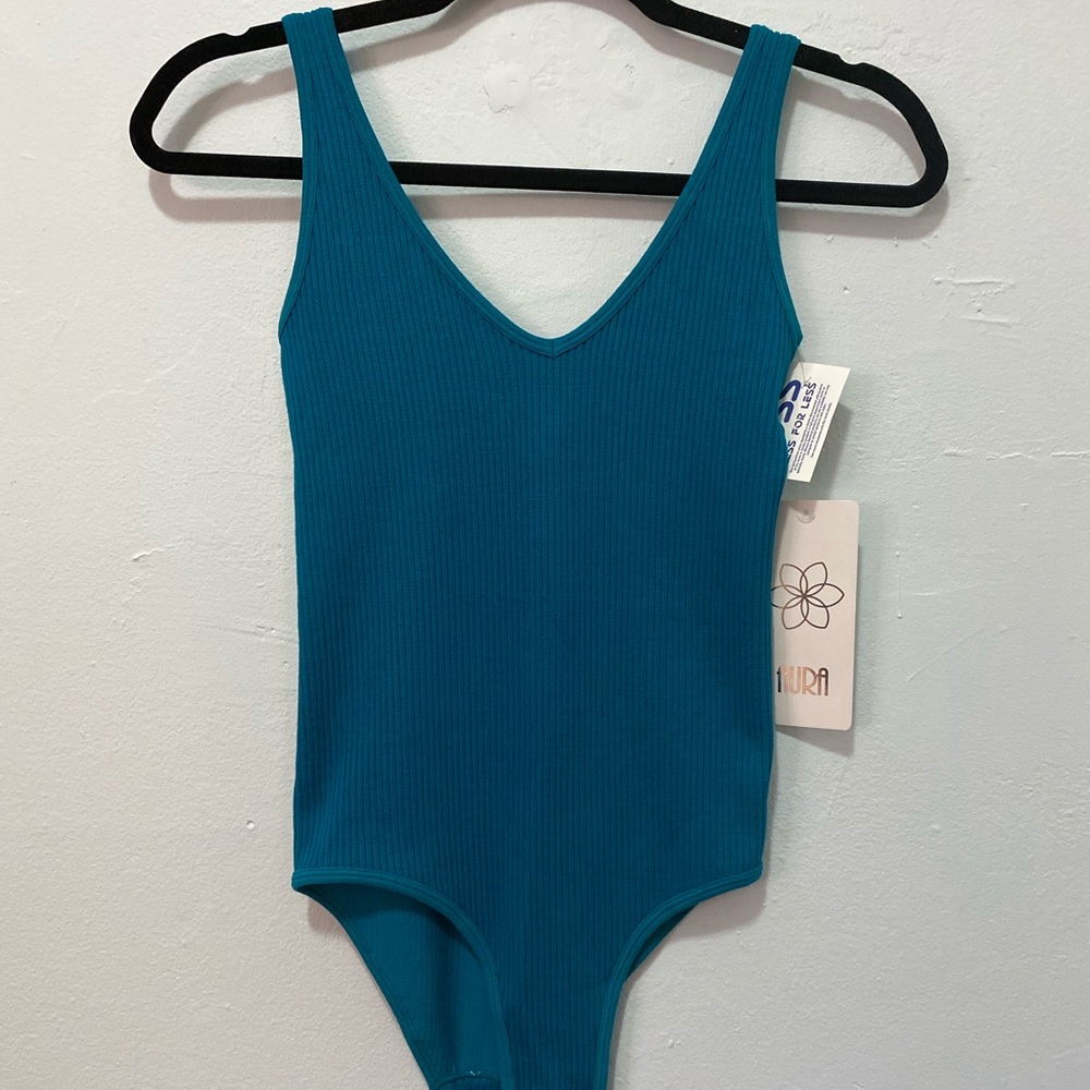 Aura blue bodysuit
